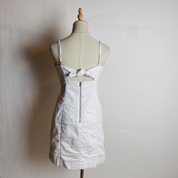 LILLY PULITZER Shelli Built-In Bra Tank Dress Wht - Picture 6 of 12